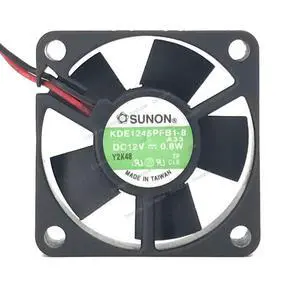 Compatible for SUNON KDE1245PFB1-8 12V 0.8W 4.5cm 2-Wire Cooling Fan Compatible for SUNON KDE1245PFB1-8 12V 0.8W 4.5cm 2-Wire Cooling Fan