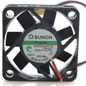 Compatible for SUNON KDE0504PFV2 5V 0.7W 4010 4cm 2-Wire Cooling Fan Compatible for SUNON KDE0504PFV2 5V 0.7W 4010 4cm 2-Wire Cooling Fan