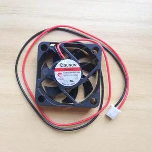 Compatible for SUNON HA40101V4-000C-999 12V 0.8W 4010 40x40x10mm 2-Wire Cooling Fan Compatible for SUNON HA40101V4-000C-999 12V 0.8W 4010 40x40x10mm 2-Wire Cooling Fan