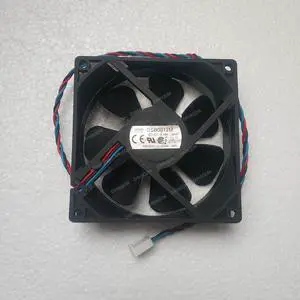 Compatible for Delta DSB0912M 12V 0.19A 9225 92x92x25mm 3-Wire Cooling Fan Compatible for Delta DSB0912M 12V 0.19A 9225 92x92x25mm 3-Wire Cooling Fan