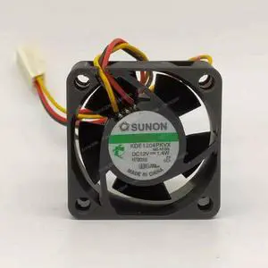 Compatible for SUNON KDE1204PKVX MS.AF.GN 12V 1.4W 40x40x20mm 3-Wire Cooling Fan Compatible for SUNON KDE1204PKVX MS.AF.GN 12V 1.4W 40x40x20mm 3-Wire Cooling Fan