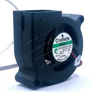 Compatible for SUNON GB1205PKV1-8AY 12V 1.4W 5020 50X20mm 3-Wire Cooling Fan Compatible for SUNON GB1205PKV1-8AY 12V 1.4W 5020 50X20mm 3-Wire Cooling Fan