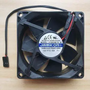 Compatible for JAMICON JF0825B1H-R 12V 0.19A 8025 2-Wire Cooling Fan Compatible for JAMICON JF0825B1H-R 12V 0.19A 8025 2-Wire Cooling Fan