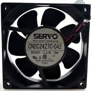 Compatible for SERVO CNDC24Z7C-042 24V 0.37A 9W 12038 2-Wire Cooling Fan Compatible for SERVO CNDC24Z7C-042 24V 0.37A 9W 12038 2-Wire Cooling Fan