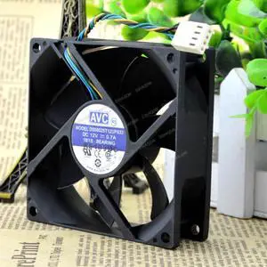 Compatible for AVC DS08025T12UP033 12V 0.7A 8cm 8025 4-Wire Cooling Fan Compatible for AVC DS08025T12UP033 12V 0.7A 8cm 8025 4-Wire Cooling Fan