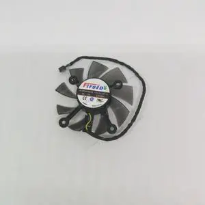 Compatible for Asus FD8015U12S 12V 0.5A HD6770 HD6850 4-Wire Card Fan Compatible for Asus FD8015U12S 12V 0.5A HD6770 HD6850 4-Wire Card Fan