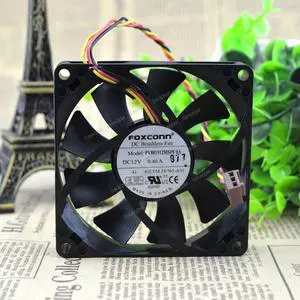 Compatible for FOXCONN PV801512MSPF 0A 12V 0.40A Vostro 200S 220S 530S 531S 3-Wire Cooling Fan Compatible for FOXCONN PV801512MSPF 0A 12V 0.40A Vostro 200S 220S 530S 531S 3-Wire Cooling Fan