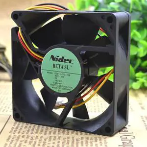 Compatible for Nidec D08T-24TG 10B 24V 0.09A 80x80x25mm 8025 3-Wire Cooling Fan Compatible for Nidec D08T-24TG 10B 24V 0.09A 80x80x25mm 8025 3-Wire Cooling Fan