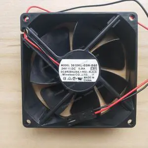 Compatible for NMB-MAT 3610KL-05W-B60 24V 0.26A 9025 2-Wire Cooling Fan Compatible for NMB-MAT 3610KL-05W-B60 24V 0.26A 9025 2-Wire Cooling Fan