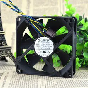 Compatible for Foxconn PV902512PSPF 0D 12V 0.40A 9cm 4-Wire Cooling Fan Compatible for Foxconn PV902512PSPF 0D 12V 0.40A 9cm 4-Wire Cooling Fan
