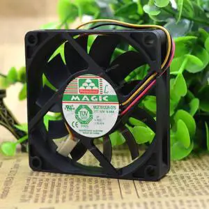 Compatible for Magic Protechnic MGT7012UR-O15 12V 0.58A 7cm 7015 3-Wire Cooling Fan Compatible for Magic Protechnic MGT7012UR-O15 12V 0.58A 7cm 7015 3-Wire Cooling Fan