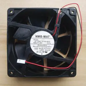 Compatible for NMB-MAT 4715KL-07W-B30 48V 0.21A 12038 12cm 2-Wire Cooling Fan Compatible for NMB-MAT 4715KL-07W-B30 48V 0.21A 12038 12cm 2-Wire Cooling Fan