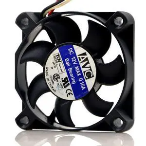 Compatible for AVC C5010T12L 12V 0.15A 50x50x10mm 5010 3-Wire Cooling Fan Compatible for AVC C5010T12L 12V 0.15A 50x50x10mm 5010 3-Wire Cooling Fan