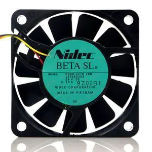 Compatible for Nidec D06R-24TH 28B 24V 0.12A 6cm 6015 3-Wire Cooling Fan Compatible for Nidec D06R-24TH 28B 24V 0.12A 6cm 6015 3-Wire Cooling Fan