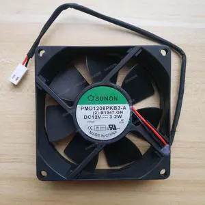 Compatible for SUNON PMD1208PKB3-A 12V 3.2W 8cm 8020 Cooling Fan Compatible for SUNON PMD1208PKB3-A 12V 3.2W 8cm 8020 Cooling Fan