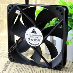 Compatible for Delta 18V 0.25A 12025 12cm 2-Wire Cooling Fan Compatible for Delta 18V 0.25A 12025 12cm 2-Wire Cooling Fan
