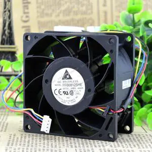 Compatible for Delta FFB0812SHE 12V 0.87A 8038 8cm 4-Wire Cooling Fan Compatible for Delta FFB0812SHE 12V 0.87A 8038 8cm 4-Wire Cooling Fan