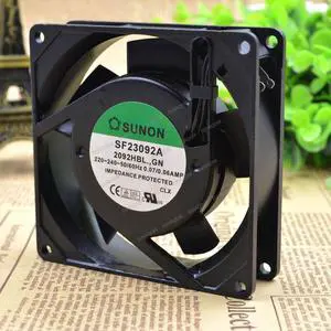 Compatible for SUNON SF23092A 2092HBL.GN 220-240V 0.07-0.06A 9225 2-Wire Cooling Fan Compatible for SUNON SF23092A 2092HBL.GN 220-240V 0.07-0.06A 9225 2-Wire Cooling Fan