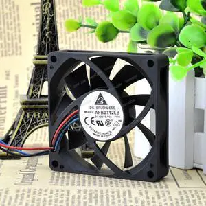 Compatible for Delta AFB0712LB 12V 0.14A 7015 7cm 3-Wire Cooling Fan Compatible for Delta AFB0712LB 12V 0.14A 7015 7cm 3-Wire Cooling Fan