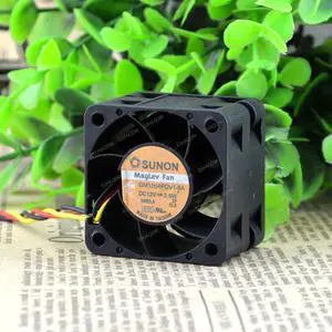 Compatible for SUNON GM1204PQV1-8A 12V 2.8W 40x40x28mm 3-Wire Cooling Fan Compatible for SUNON GM1204PQV1-8A 12V 2.8W 40x40x28mm 3-Wire Cooling Fan
