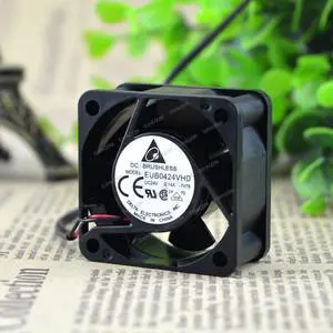 Compatible for Delta EUB0424VHD 24V 0.14A 4cm 4020 40x40x20mm 2-Wire Cooling Fan Compatible for Delta EUB0424VHD 24V 0.14A 4cm 4020 40x40x20mm 2-Wire Cooling Fan