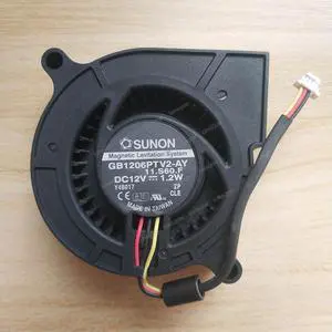 Compatible for SUNON GB1206PTV2-AY 12V 1.2W 6cm 6025 3-Wire Cooling Fan Compatible for SUNON GB1206PTV2-AY 12V 1.2W 6cm 6025 3-Wire Cooling Fan