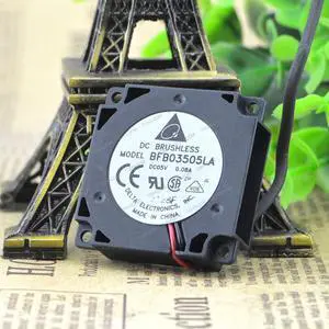 Compatible for Delta BFB03505LA 5V 0.08A 3.5cm 2-Wire Cooling Fan Compatible for Delta BFB03505LA 5V 0.08A 3.5cm 2-Wire Cooling Fan