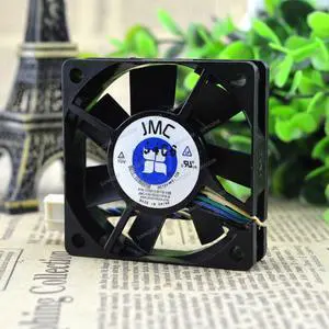 Compatible for JMC 6015-12HB 12V 0.12A 6015 6cm 4-Wire Cooling Fan Compatible for JMC 6015-12HB 12V 0.12A 6015 6cm 4-Wire Cooling Fan