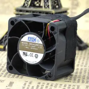 Compatible for AVC DB04028B12U 12V 0.66A 40x40x28mm 4cm 4028 4-Wire Cooling Fan Compatible for AVC DB04028B12U 12V 0.66A 40x40x28mm 4cm 4028 4-Wire Cooling Fan