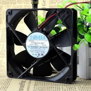 Compatible for NMB 4710NL-04W-B20 12V 0.20A 12025 2-Wire Cooling Fan Compatible for NMB 4710NL-04W-B20 12V 0.20A 12025 2-Wire Cooling Fan