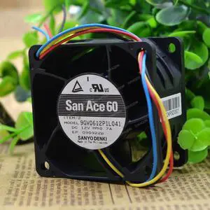 Compatible for SANYO San Ace 60 9GV0612P1L041 12V 0.7A 6cm 6038 4-Wire Cooling Fan Compatible for SANYO San Ace 60 9GV0612P1L041 12V 0.7A 6cm 6038 4-Wire Cooling Fan