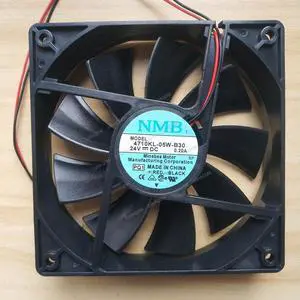 Compatible for NMB-MAT 4710KL-05W-B30 24V 0.2A 12cm 2-Wire Cooling Fan Compatible for NMB-MAT 4710KL-05W-B30 24V 0.2A 12cm 2-Wire Cooling Fan
