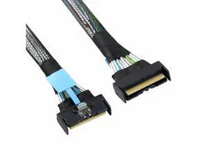 50cm PCIe 5.0 MCIO STR Extension Cable, Mini Cool Edge IO 8i 74Pin Male to Male High-Speed Server Interconnect Cord 50cm PCIe 5.0 MCIO STR Extension Cable, Mini Cool Edge IO 8i 74Pin Male to Male High-Speed Server Interconnect Cord