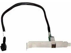 60cm SFF-8643 Internal to SFF-8644 External Mini SAS HD Cable, Internal Motherboard Port to External Storage JBOD Interconnect Wire, 12Gbps SAS 3.0 Server Cable 60cm SFF-8643 Internal to SFF-8644 External Mini SAS HD Cable, Internal Motherboard Port to External Storage JBOD Interconnect Wire, 12Gbps SAS 3.0 Server Cable