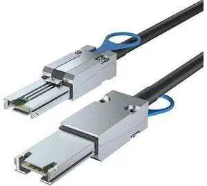 2m 6.6ft SFF-8088 to SFF-8088 External Mini SAS Cable, 26Pin 3G/6Gbps SAS 2.0 100-Ohm Multilane SAS Interconnect Cable for RAID Controllers, DAS Storage & Enterprise Servers 2m 6.6ft SFF-8088 to SFF-8088 External Mini SAS Cable, 26Pin 3G/6Gbps SAS 2.0 100-Ohm Multilane SAS Interconnect Cable for RAID Controllers, DAS Storage & Enterprise Servers