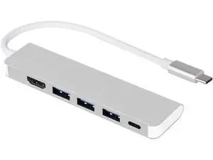 Male to USB 3.0 Hub Adapter with 4K HDMI Output, 5Gbps High-Speed Data Transfer Multiport Connector for USB-A Devices Male to USB 3.0 Hub Adapter with 4K HDMI Output, 5Gbps High-Speed Data Transfer Multiport Connector for USB-A Devices