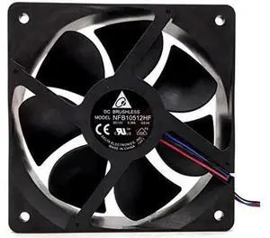 Delta NFB10512HF Projector Cooling Fan, 10532 12V 0.39A 3-Wire Delta NFB10512HF Projector Cooling Fan, 10532 12V 0.39A 3-Wire