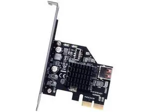 PCI-E to USB 3.1 Type-E & USB 2.0 Front Panel Adapter Card, 10Gbps+480Mbps Motherboard Expansion Card PCI-E to USB 3.1 Type-E & USB 2.0 Front Panel Adapter Card, 10Gbps+480Mbps Motherboard Expansion Card