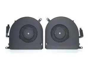 Left & Right CPU Cooling Fan Replacement Set for 15-inch MacBook Pro A1398 (2013-2015), OEM Part KDB06105HCA03AEL KD06105HCA04AEM Left & Right CPU Cooling Fan Replacement Set for 15-inch MacBook Pro A1398 (2013-2015), OEM Part KDB06105HCA03AEL KD06105HCA04AEM