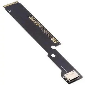 PCIe 4.0 M.2 M-Key to OCuLink SFF-8612 Host Adapter, Matches SFF-8611 Cable for 2022-2023 ThinkBook 16+, Supports External eGPU and NVMe SSD PCIe 4.0 M.2 M-Key to OCuLink SFF-8612 Host Adapter, Matches SFF-8611 Cable for 2022-2023 ThinkBook 16+, Supports External eGPU and NVMe SSD