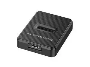 USB 3.0 Type-C to M.2 NVMe SATA SSD Enclosure, Vertical PCBA Case M-Key NGFF Docking Box with RTL9210B Chip USB 3.0 Type-C to M.2 NVMe SATA SSD Enclosure, Vertical PCBA Case M-Key NGFF Docking Box with RTL9210B Chip