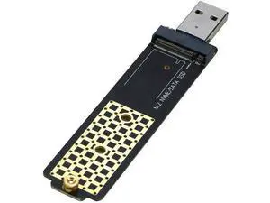 M.2 to USB 3.1 Adapter, Dual Protocol NVMe & SATA NGFF SSD Reader, M Key / B+M Key Compatible M.2 to USB 3.1 Adapter, Dual Protocol NVMe & SATA NGFF SSD Reader, M Key / B+M Key Compatible