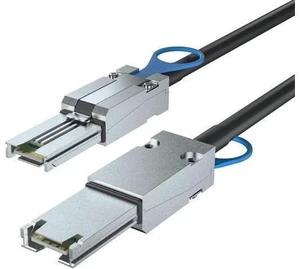1m/3.3ft SFF-8088 Male to Male External Mini SAS HD Cable, 26Pin 100-Ohm Shielded SAS 2.0 6Gbps Hybrid SAS Wire for Server RAID Controller, DAS Direct Attached Storage, External Storage Enclosure & Da 1m/3.3ft SFF-8088 Male to Male External Mini SAS HD Cable, 26Pin 100-Ohm Shielded SAS 2.0 6Gbps Hybrid SAS Wire for Server RAID Controller, DAS Direct Attached Storage, External Storage Enclosure & Da