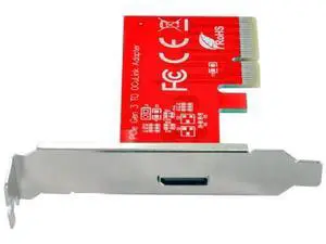 PCIe 3.0 4.0 x4 to OCuLink SFF-8612 SFF-8611 Host Adapter Card for External NVMe SSD eGPU with Bracket PCIe 3.0 4.0 x4 to OCuLink SFF-8612 SFF-8611 Host Adapter Card for External NVMe SSD eGPU with Bracket