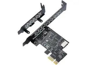 PCIe 1X to USB 3.2 Gen1 Type-E Expansion Card 5Gbps with ASM1042A PCIe 1X to USB 3.2 Gen1 Type-E Expansion Card 5Gbps with ASM1042A