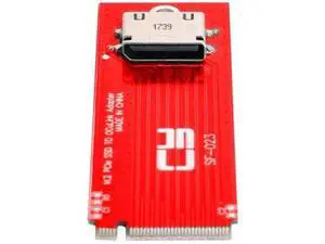M.2 M-Key to OCuLink SFF-8612 SFF-8611 Adapter, PCIe 4.0 for 2260 NVMe SSD M.2 M-Key to OCuLink SFF-8612 SFF-8611 Adapter, PCIe 4.0 for 2260 NVMe SSD