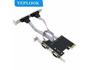 PCIe x1 to 4-Port DB9 RS232 Serial COM Expansion Card, AX99100 ASIX Chipset Industrial I/O Adapter for Desktop PC PCIe x1 to 4-Port DB9 RS232 Serial COM Expansion Card, AX99100 ASIX Chipset Industrial I/O Adapter for Desktop PC