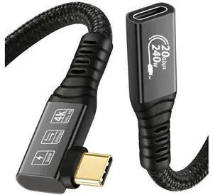 6.6ft USB4 & Thunderbolt 4 Cable, USB-C to USB-C, 40Gbps, 240W PD3.1 Charging, 8K@60Hz 4K@120Hz HDR for Laptops, SSDs & Monitors 6.6ft USB4 & Thunderbolt 4 Cable, USB-C to USB-C, 40Gbps, 240W PD3.1 Charging, 8K@60Hz 4K@120Hz HDR for Laptops, SSDs & Monitors