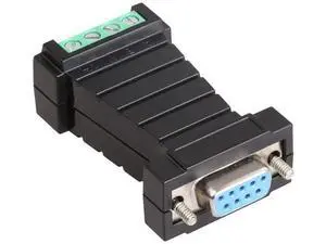 Passive RS232 to RS485 Serial Communication Converter, Port-Powered Adapter with Surge Protection Passive RS232 to RS485 Serial Communication Converter, Port-Powered Adapter with Surge Protection