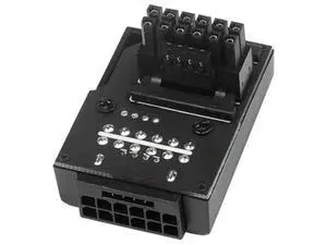 12VHPWR ATX3.0 PCIe5.0 Modular Power Extension Adapter, 90 Degree Down Angled Male to Female 16Pin(12+4Pin) GPU Connector, Compatible with RTX 3080/3090 Ti PSU Graphics Card 12VHPWR ATX3.0 PCIe5.0 Modular Power Extension Adapter, 90 Degree Down Angled Male to Female 16Pin(12+4Pin) GPU Connector, Compatible with RTX 3080/3090 Ti PSU Graphics Card